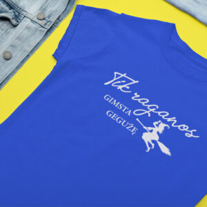 Printed T-shirt for Women ,,Tik raganos gimsta geguzi,,