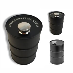 Metal Flask ,,Atsarginis tecio kuras,,