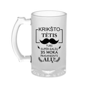 Beer mugs ,,Kriksto tetis,,
