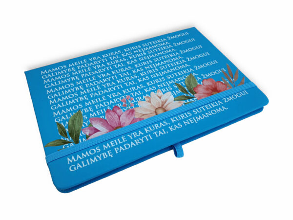 Blue Notebook ,,Mamos meile yra,,
