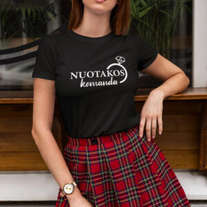 Printed T-shirt for Women ,,Nuotakos komanda,,