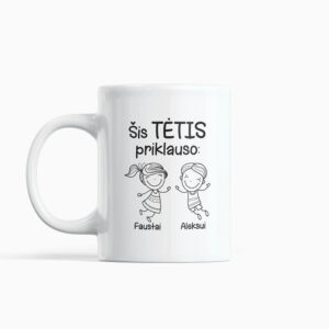 Personalised Cup  „Sis tetis priklauso,,