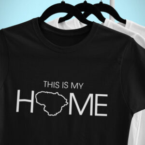 Printed T-shirt for Women ,,This is my home,,