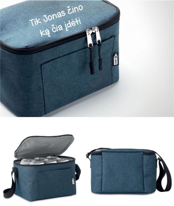 Cooler bag ,,Tik Jonas zino ka cia ideti,,