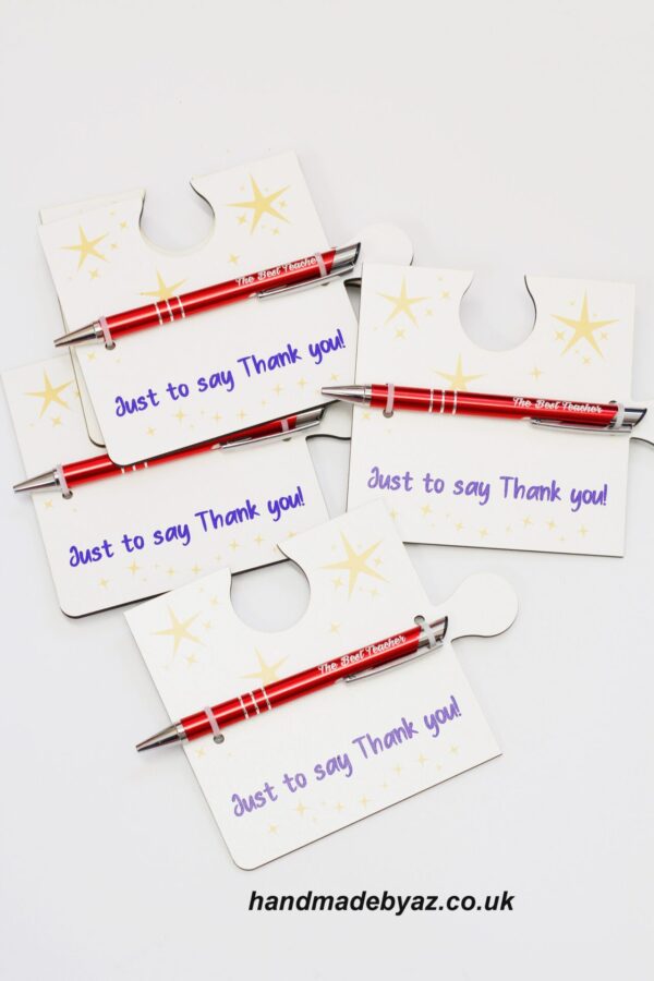Pen with pad ,, Just to say Thank you,, - Image 2