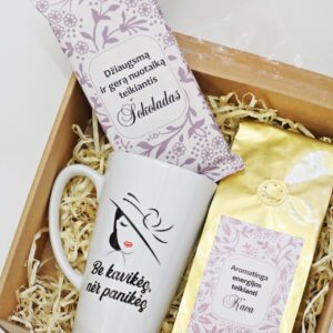 Gift set with chocolate and coffee,, Be kavikes ner panikes,,