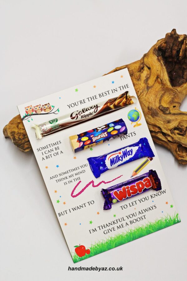 Teacher Chocolate Board 1