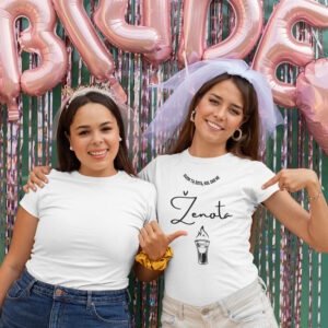 Printed T-shirt for Women ,,Duok shota,kol dar ne zenota,,