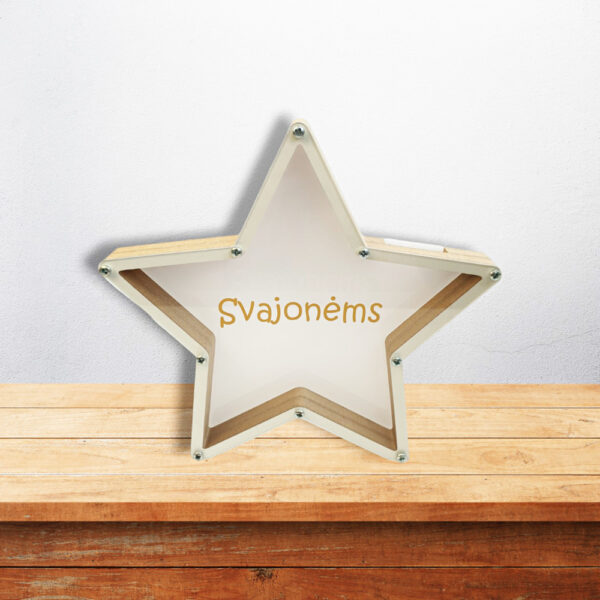 White star,Piggy bank ,,Svajonems,,
