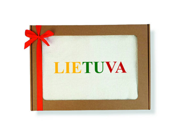 Towel with cardboard,,Lietuva,,