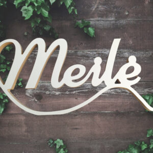 Stand up words ,,Meile,,