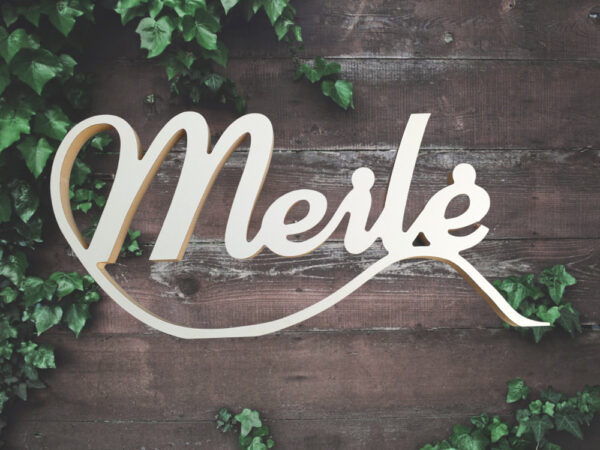Stand up words ,,Meile,,