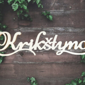 Stand up words ,,Krikstynos,,