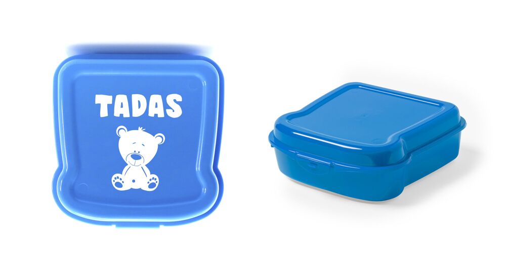 Personalised Lunch Box ,,Tadas,, (ANY NAME)