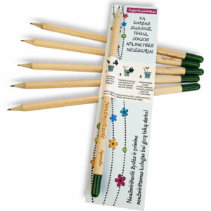 THE GROWING PENCIL ,,Ka darbas sujunge,tegul jokios aplinkybes neisskiria,,