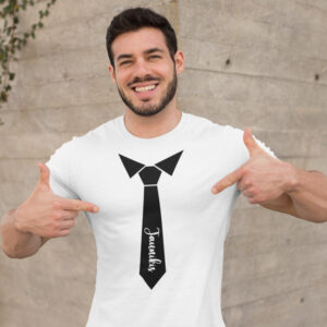 Printed T-shirt for Men „Jaunikis,,
