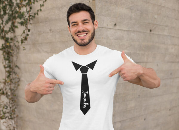 Printed T-shirt for Men „Jaunikis,,