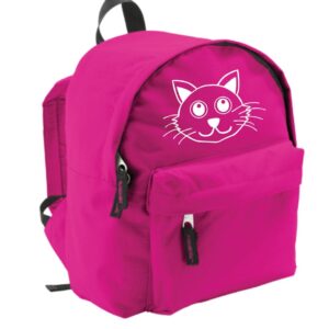 Kids Backpack Printed with cat