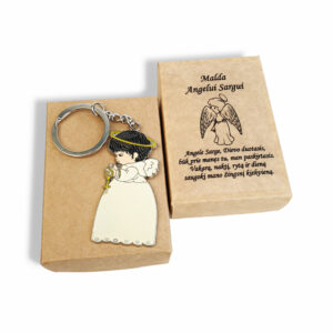 Metal keychain  ,,Angelas,,