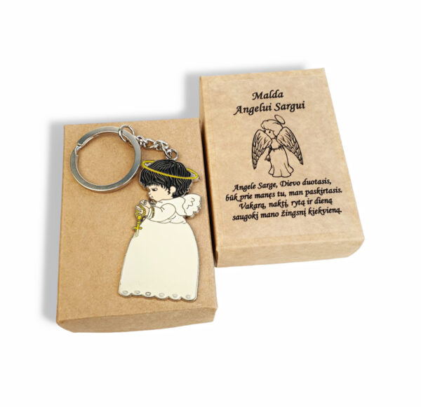 Metal keychain  ,,Angelas,,