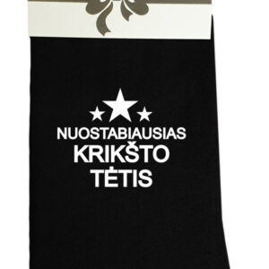 Printed Sock for Men ,,Nuostabiausias Kriksto tetis,,