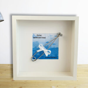 Piggy bank-frame ,,Zvejui,turinciam viska,,