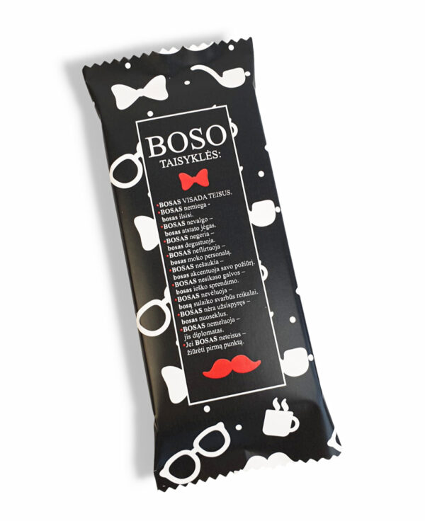 Chocolate Bar ,,Boso taisykles,,