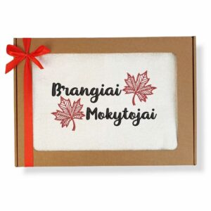 Towel with cardboard,,Brangiai Mokytojai,,