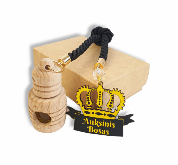 Car Diffuser/Air Freshener ,,Auksinis bosas,, - Image 2