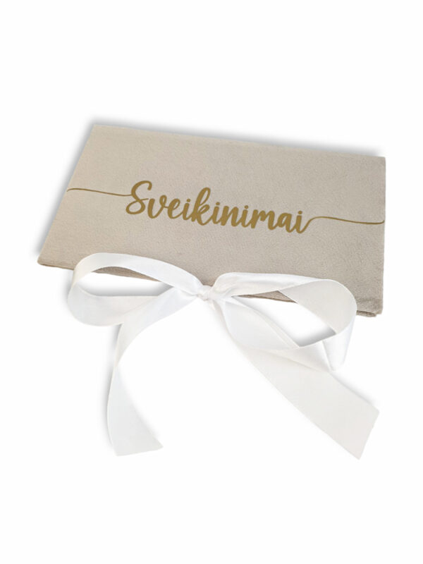 VELOR ENVELOPE FOR MONEY ,,Sveikinimai,,