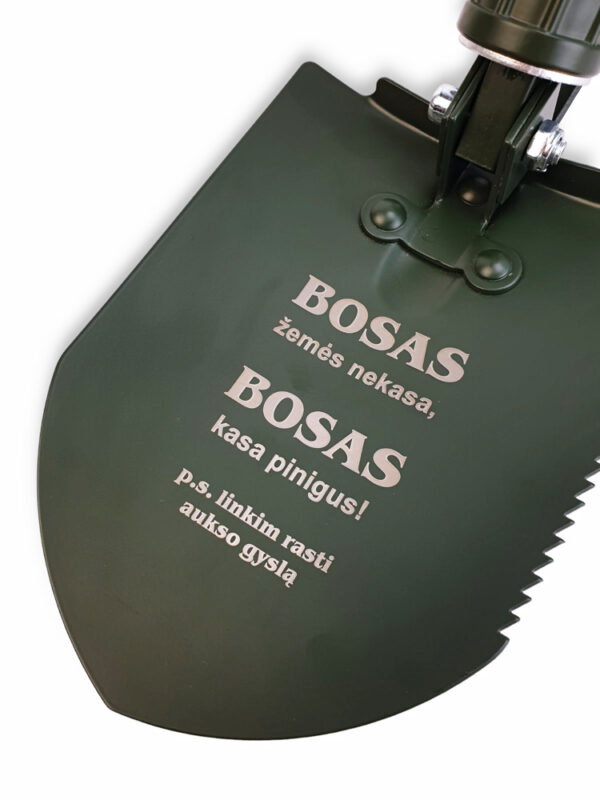 Folding shovel ,,Bosas zemes nekas,,