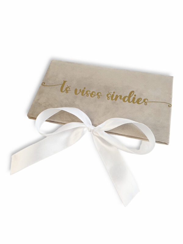 VELOR ENVELOPE FOR MONEY ,,Is visos sirdies,,