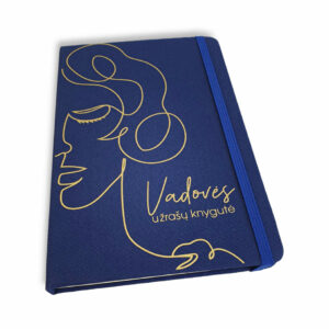 Blue  Notebook ,,Vadoves uzrasu knygute,,