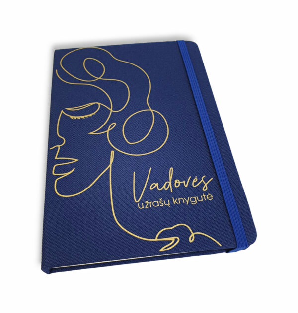 Blue  Notebook ,,Vadoves uzrasu knygute,,