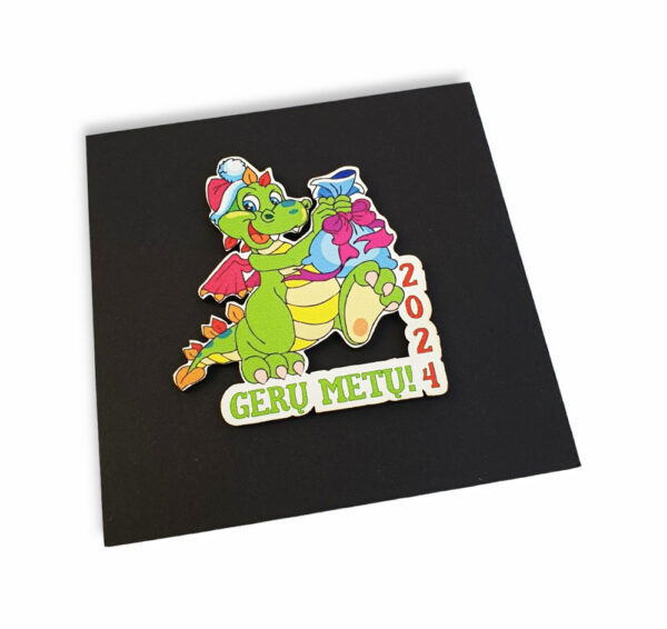 Magnet ,,2024 geru metu,, - Image 3