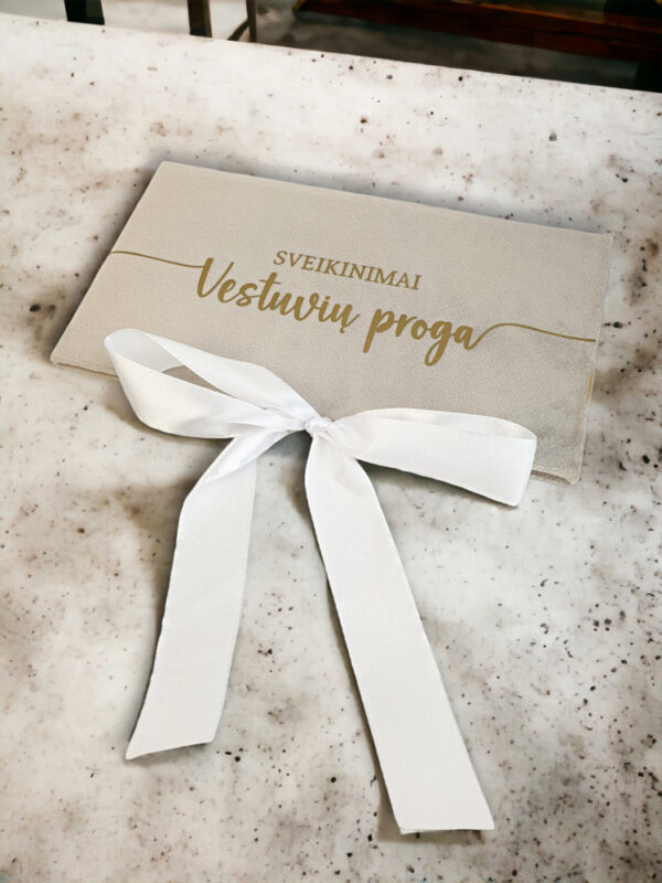 VELOR ENVELOPE FOR MONEY ,,Sveikinimai Vestuviu proga,,