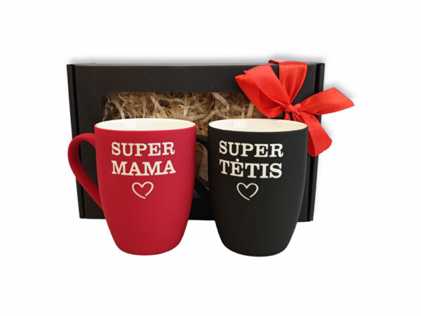 Gift set  ,,Super tetis,Super mama,, - Image 2