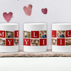 Cup with photo  ,,Myliu,,
