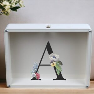 Personalised 3D Piggy bank (ANY LETTER)
