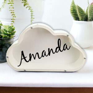 Personalised 3D Piggy bank ,,Amanda,, (ANY NAME)