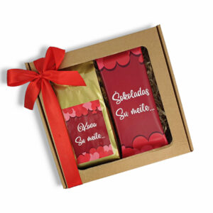 Gift set with chocolate and coffee,, Su meile...,,