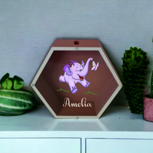 Personalised 3D Piggy bank ,,Amelia,, (ANY NAME)