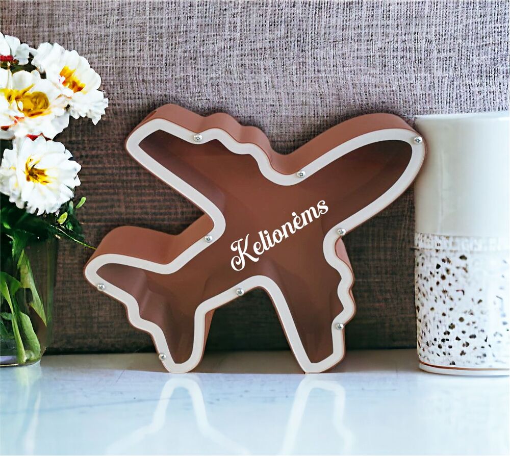 3D Piggy bank ,,Kelionems,,