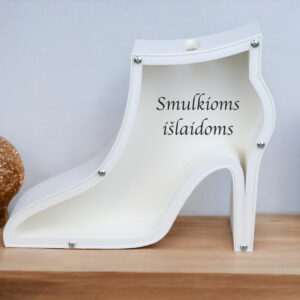 3D Piggy bank, shoe ,,Smulkioms islaidoms,,