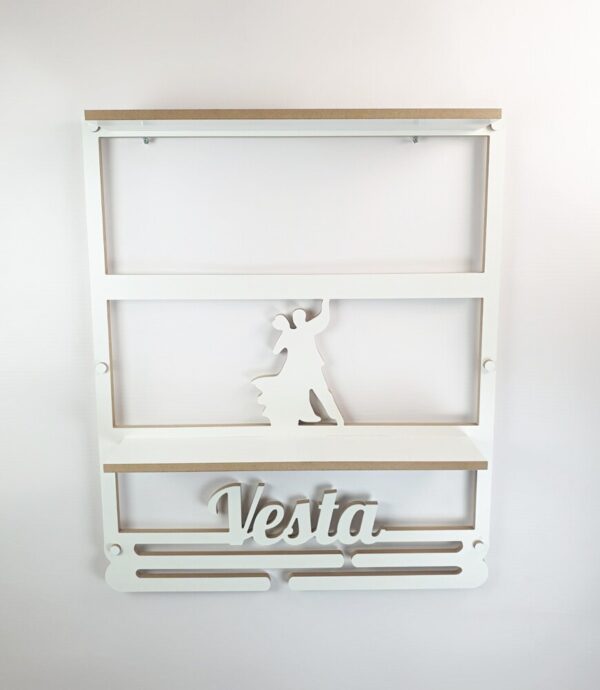 Personalised Trophy Shelf, Medal hanger / holder (ANY NAME)