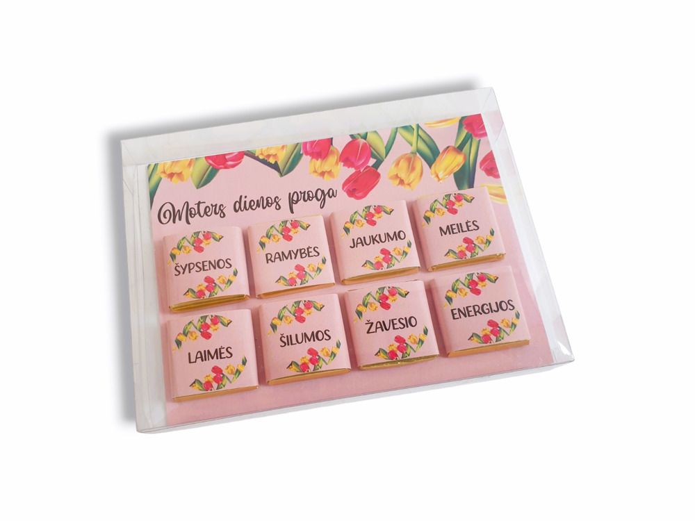 Mini chocolate set ,,Moters dienos proga,,