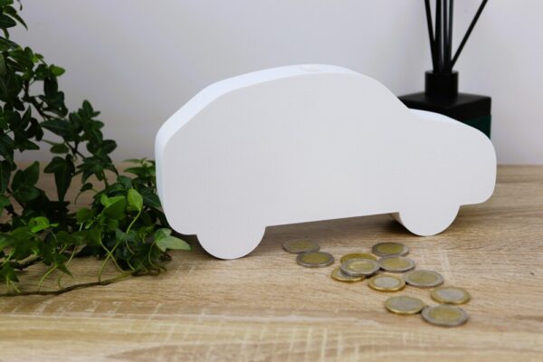 Personalised 3D Piggy bank,car  (ANY NAME) - Image 2