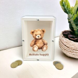 3D Piggy bank,,Meskiuko taupykle,,