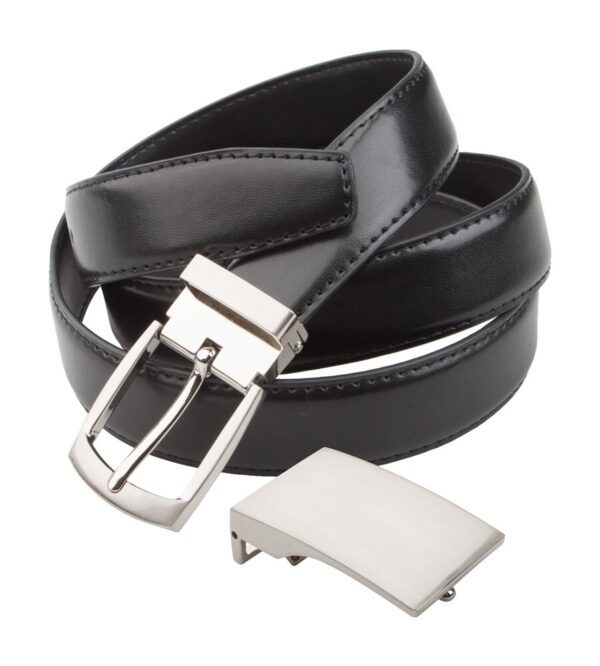 Leather belt for men ,,Daugiau nei tetis,, - Image 2