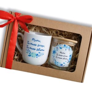 Gift set for Mum ,,Mama,Tu mano sviesa,,